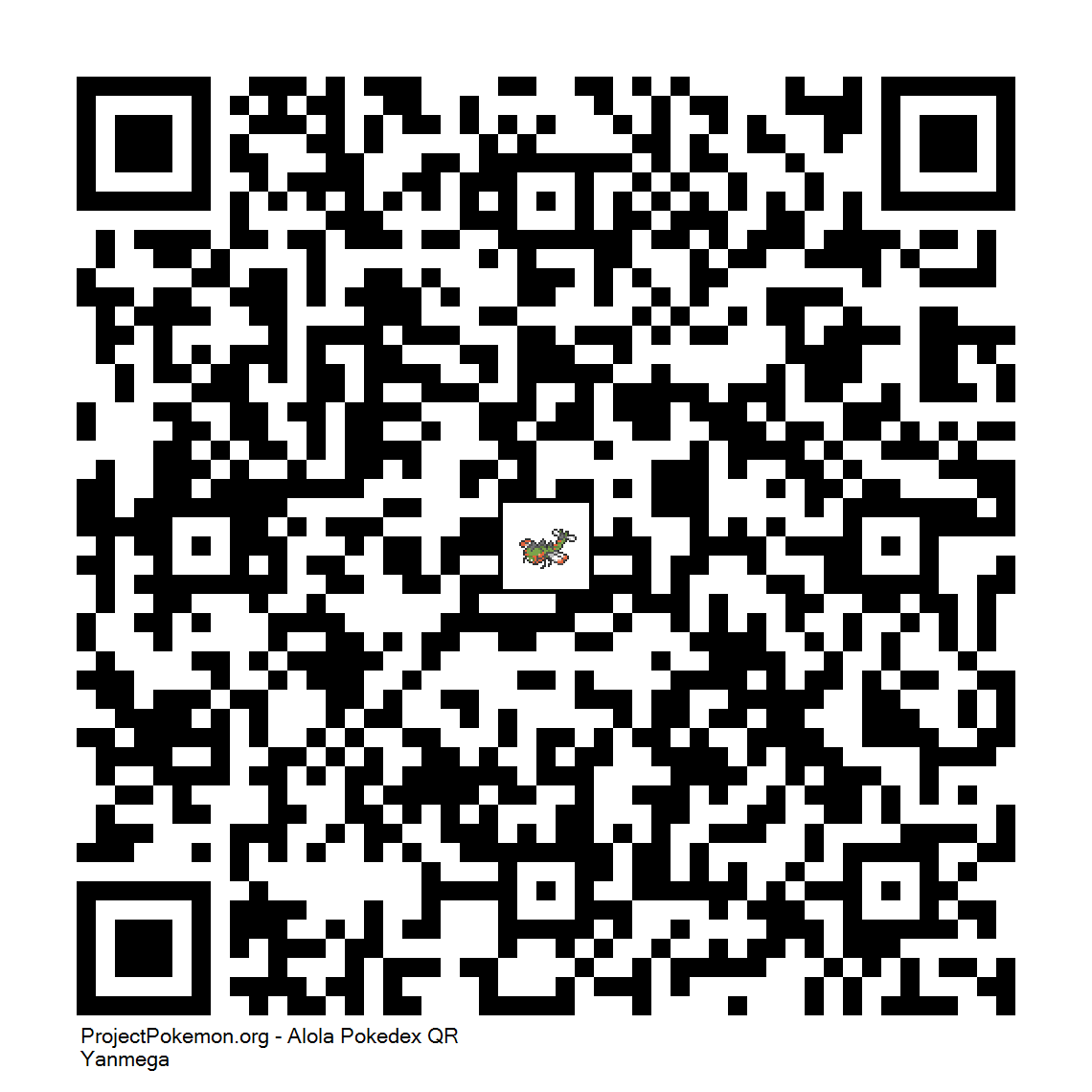 Cdigo QR de Yanmega